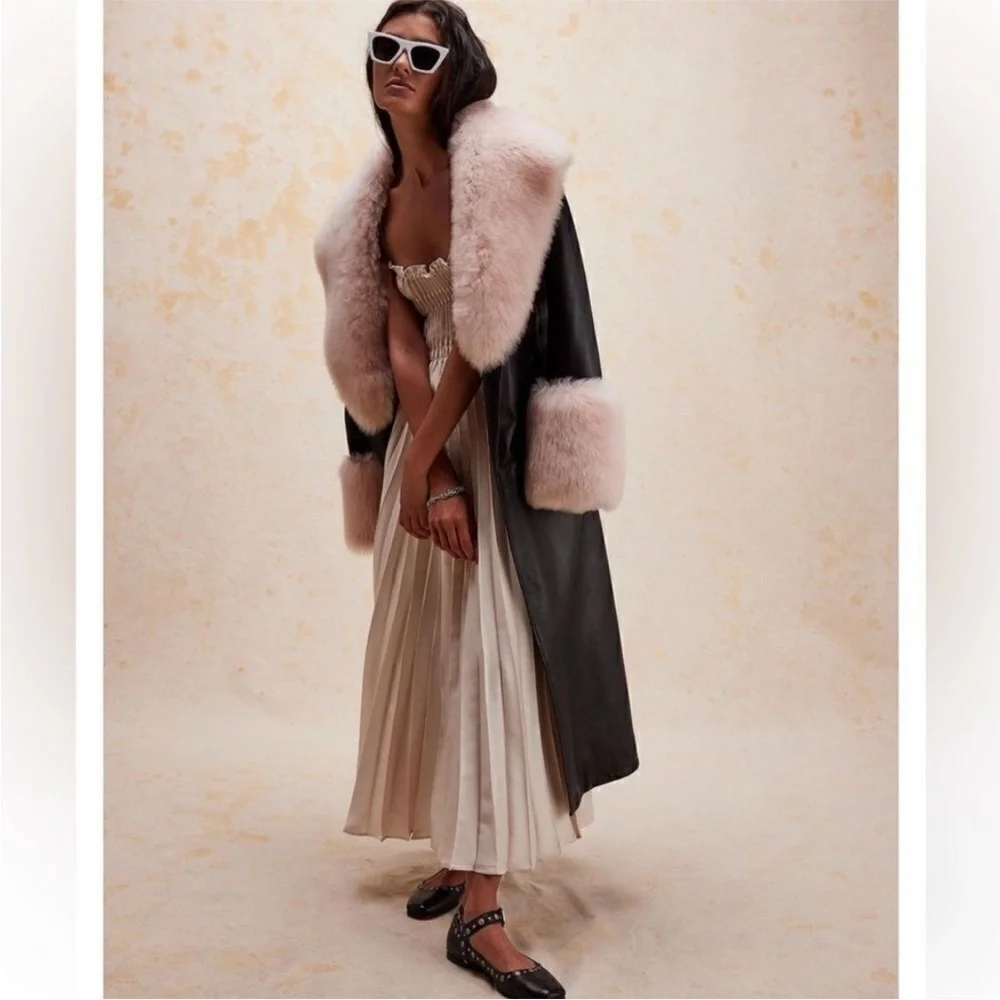 Free People x Brenda Knight Paris Streets Duster Size Medium NWT